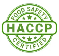 Piffany is HACCP Certified